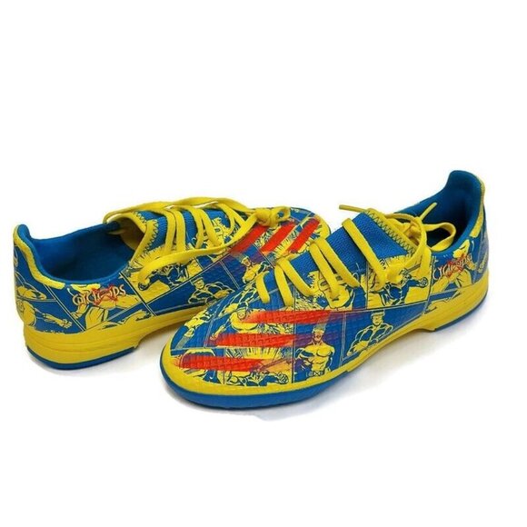 Adidas Mens Size 5.5 X Ghosted .3 TF J Cyclops Marvel X-Men Soccer Cleats GZ8705 - Picture 9 of 9